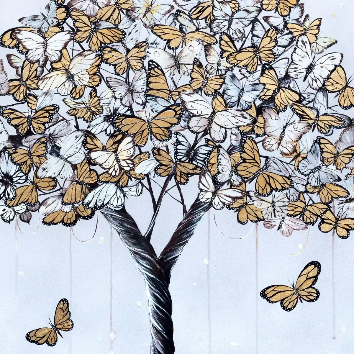 Gold Dust - Original by artist Becky Smith - Wyecliffe Galleries