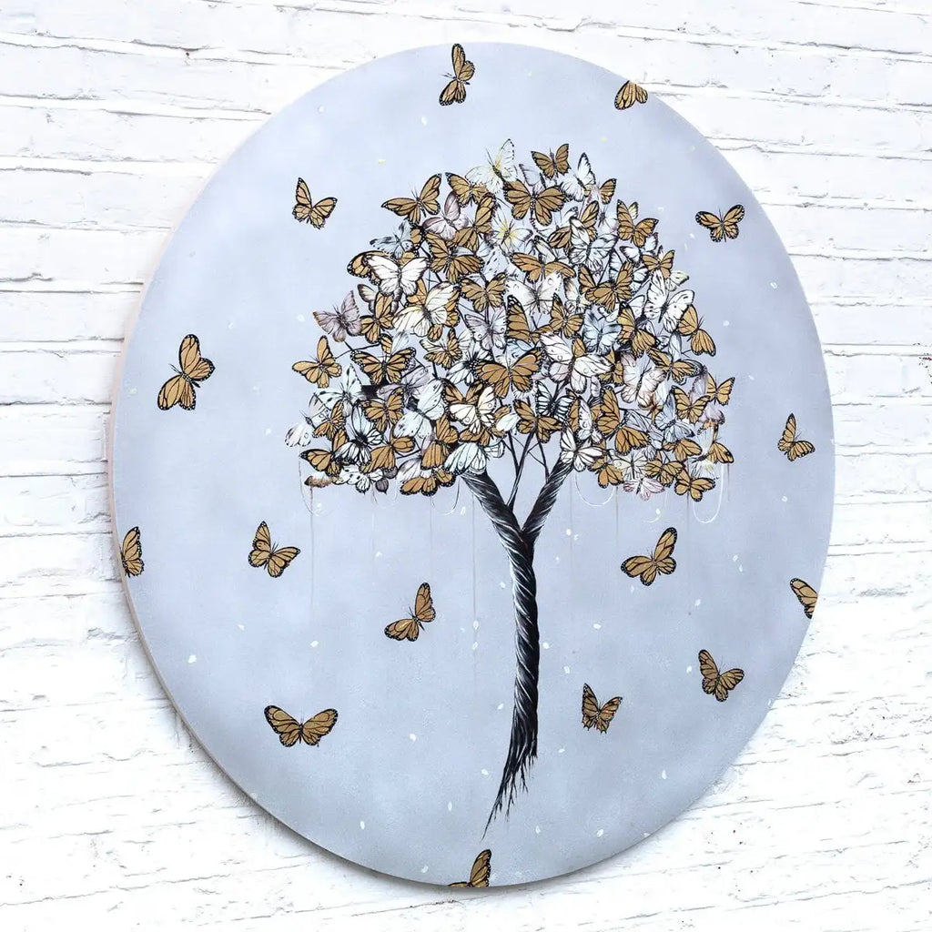 Gold Dust - Original by artist Becky Smith - Wyecliffe Galleries