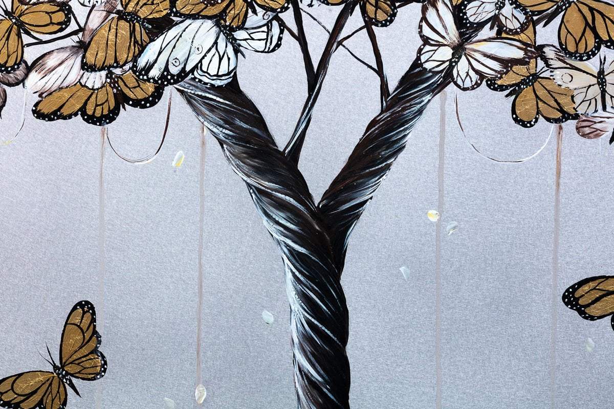 Gold Dust - Original by artist Becky Smith - Wyecliffe Galleries