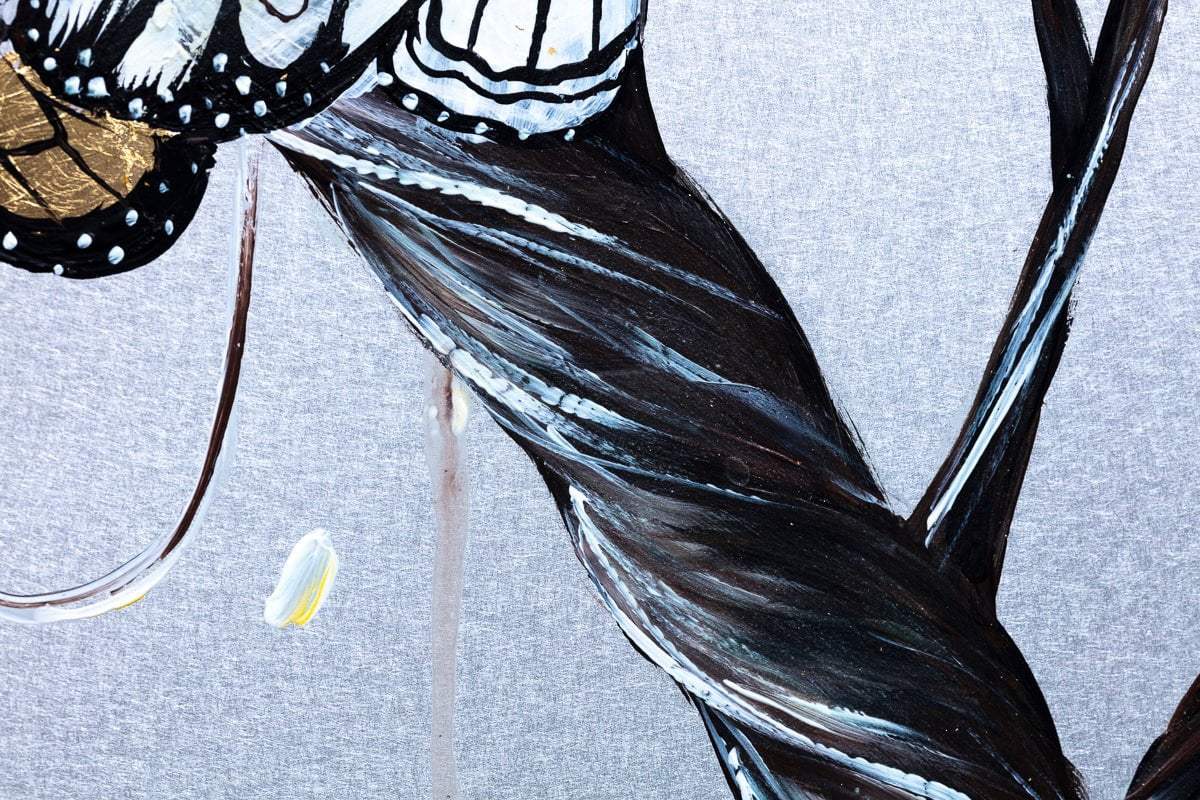 Gold Dust - Original by artist Becky Smith - Wyecliffe Galleries