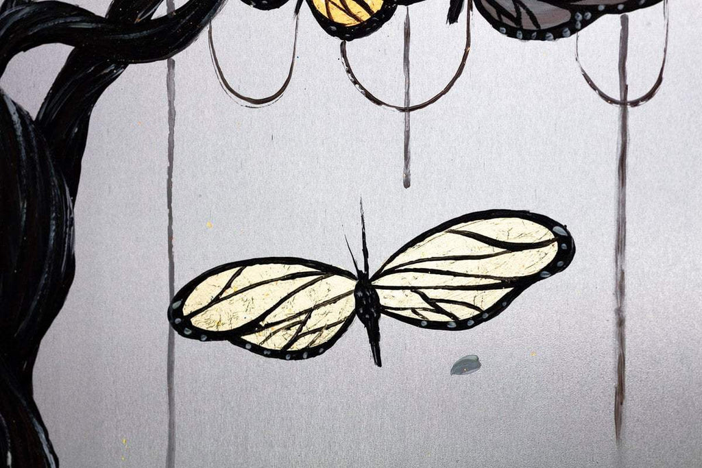 Golden Shimmer - Original - SOLD by artist Becky Smith - Wyecliffe Galleries