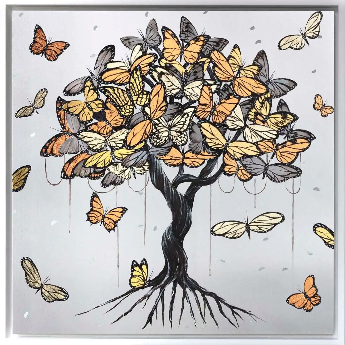 Golden Shimmer - Original - SOLD by artist Becky Smith - Wyecliffe Galleries