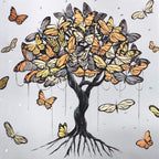 Golden Shimmer - Original - SOLD by artist Becky Smith - Wyecliffe Galleries