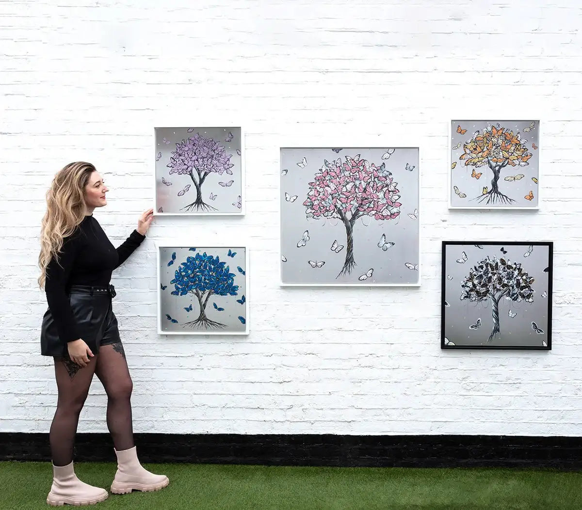 Golden Shimmer - Original - SOLD by artist Becky Smith - Wyecliffe Galleries