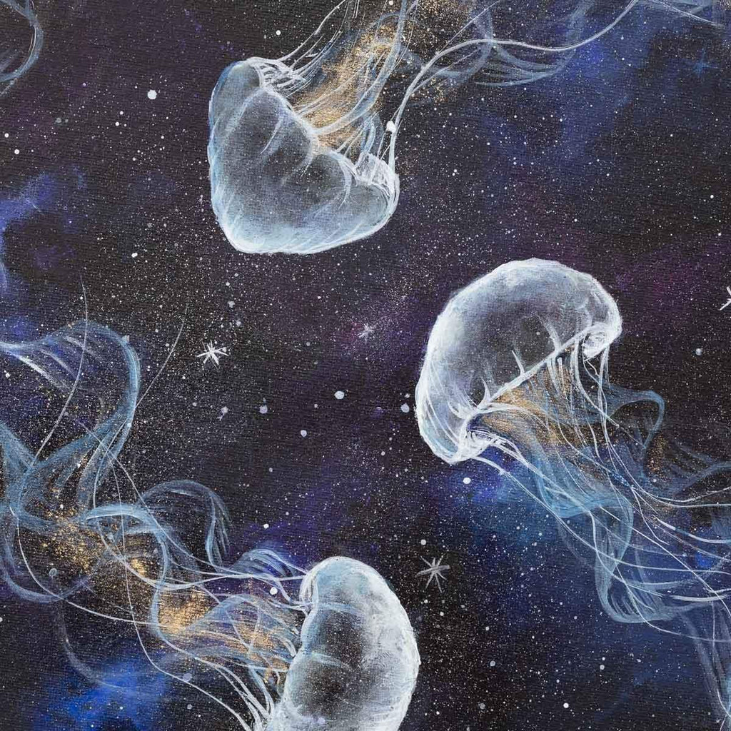 Heart of My Universe - Original - SOLD by artist Becky Smith - Wyecliffe Galleries