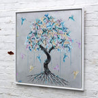 Humming Away - Original - SOLD by artist Becky Smith - Wyecliffe Galleries