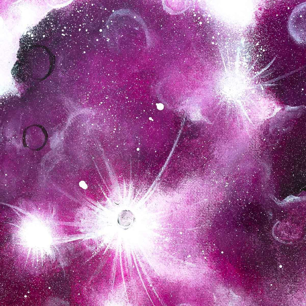 I Love You to The Moon and Back - Original - SOLD by artist Becky Smith - Wyecliffe Galleries