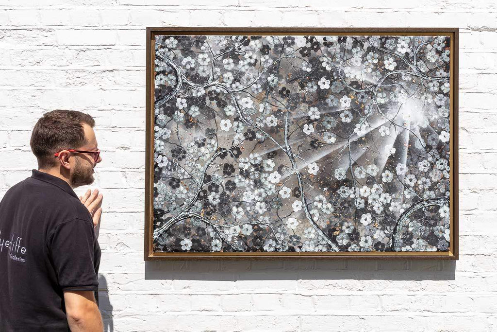 In Full Bloom - Original - SOLD by artist Becky Smith - Wyecliffe Galleries