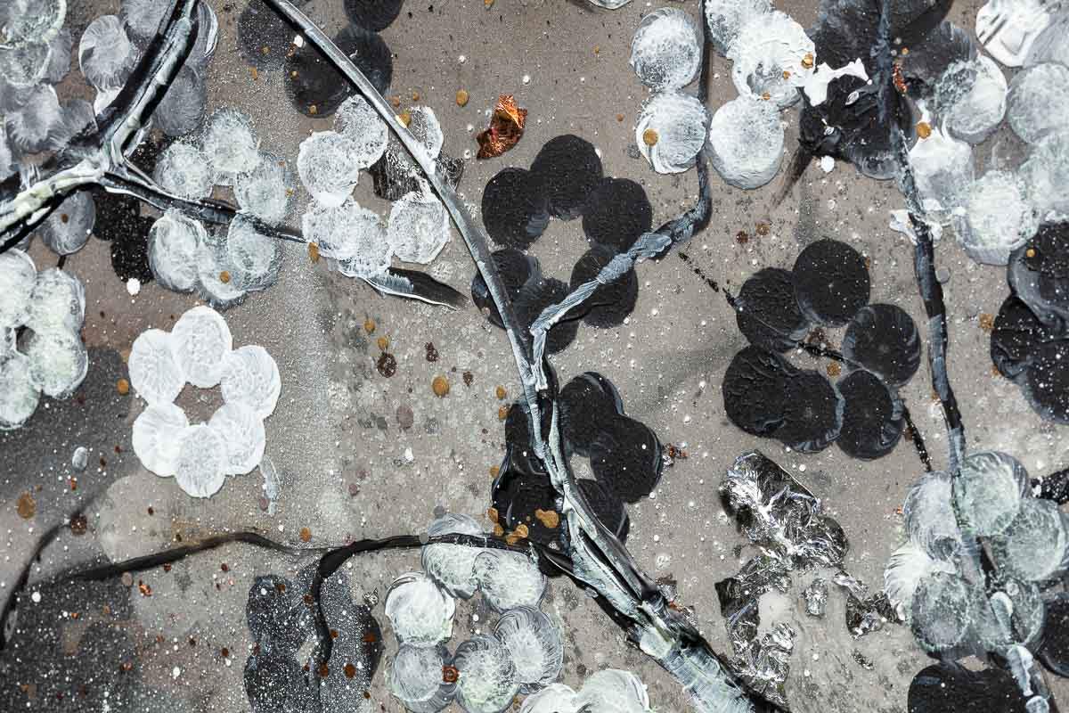 In Full Bloom - Original - SOLD by artist Becky Smith - Wyecliffe Galleries