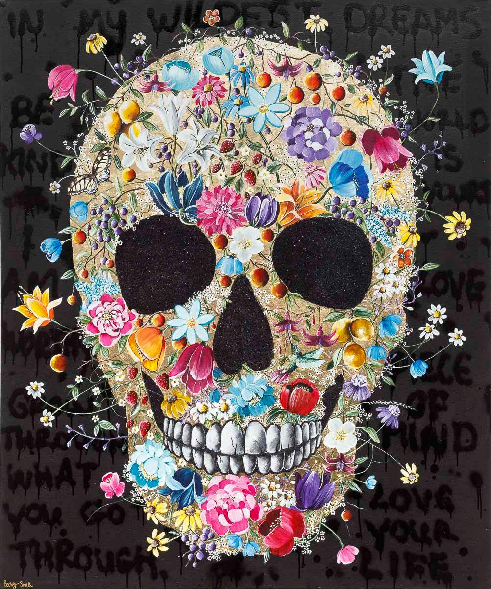 In My Wildest Dreams - Original - SOLD by artist Becky Smith - Wyecliffe Galleries