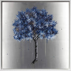 Indigo Haze - Original - SOLD by artist Becky Smith - Wyecliffe Galleries