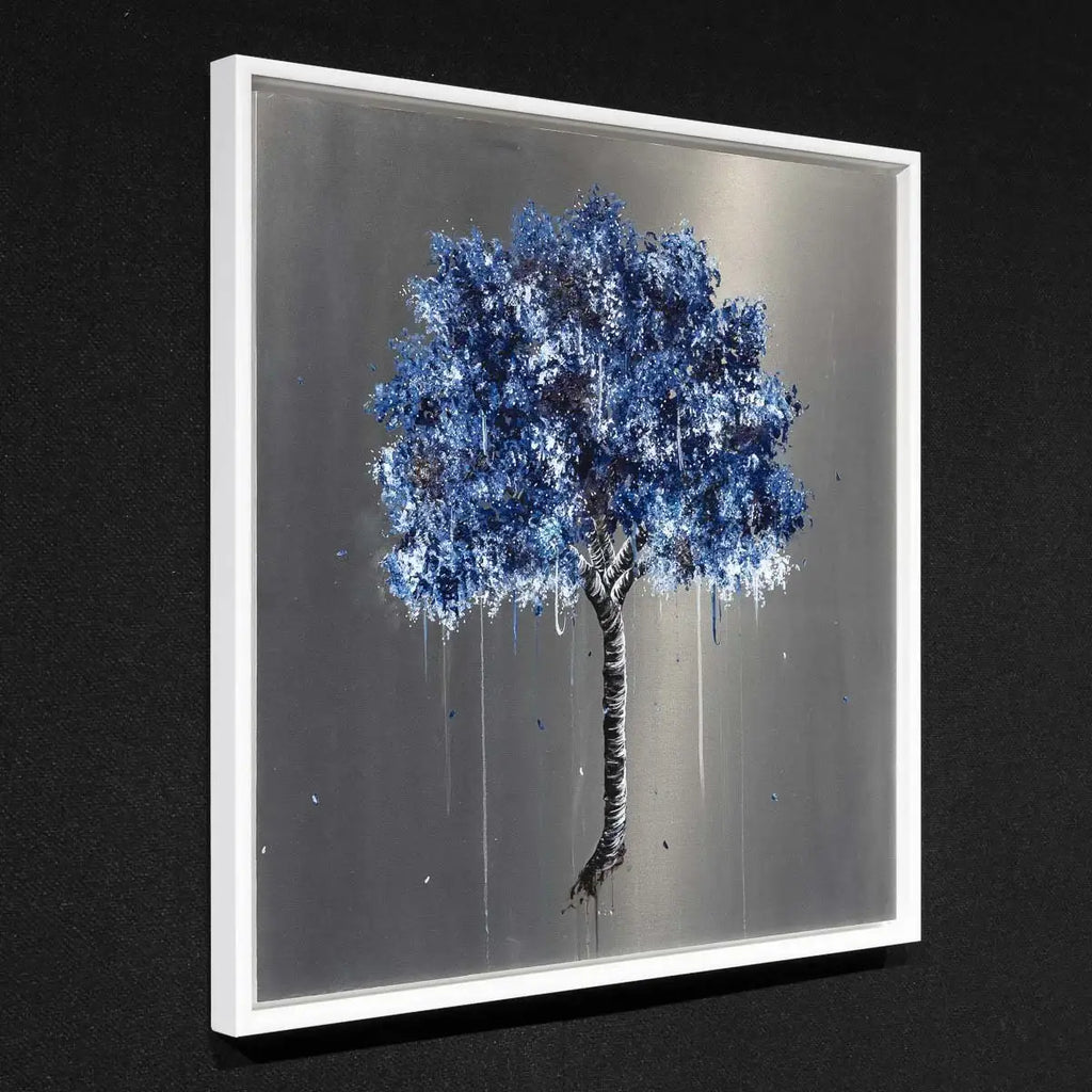 Indigo Haze - Original - SOLD by artist Becky Smith - Wyecliffe Galleries