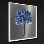 Indigo Haze - Original - SOLD by artist Becky Smith - Wyecliffe Galleries