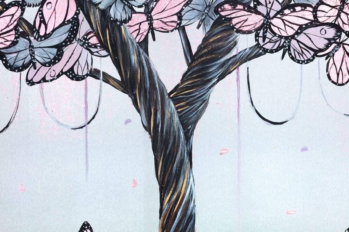 Infinite Glow - Original - SOLD by artist Becky Smith - Wyecliffe Galleries