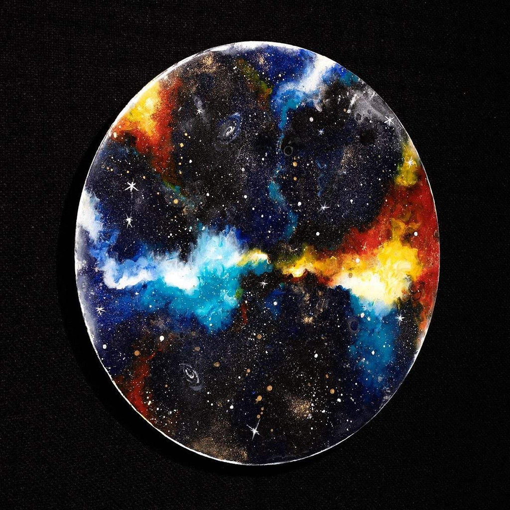 Intergalactic Space - Original - SOLD by artist Becky Smith - Wyecliffe Galleries