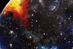 Intergalactic Space - Original - SOLD by artist Becky Smith - Wyecliffe Galleries