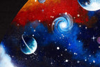 Interstella: Worlds Collide - Orignal - SOLD by artist Becky Smith - Wyecliffe Galleries