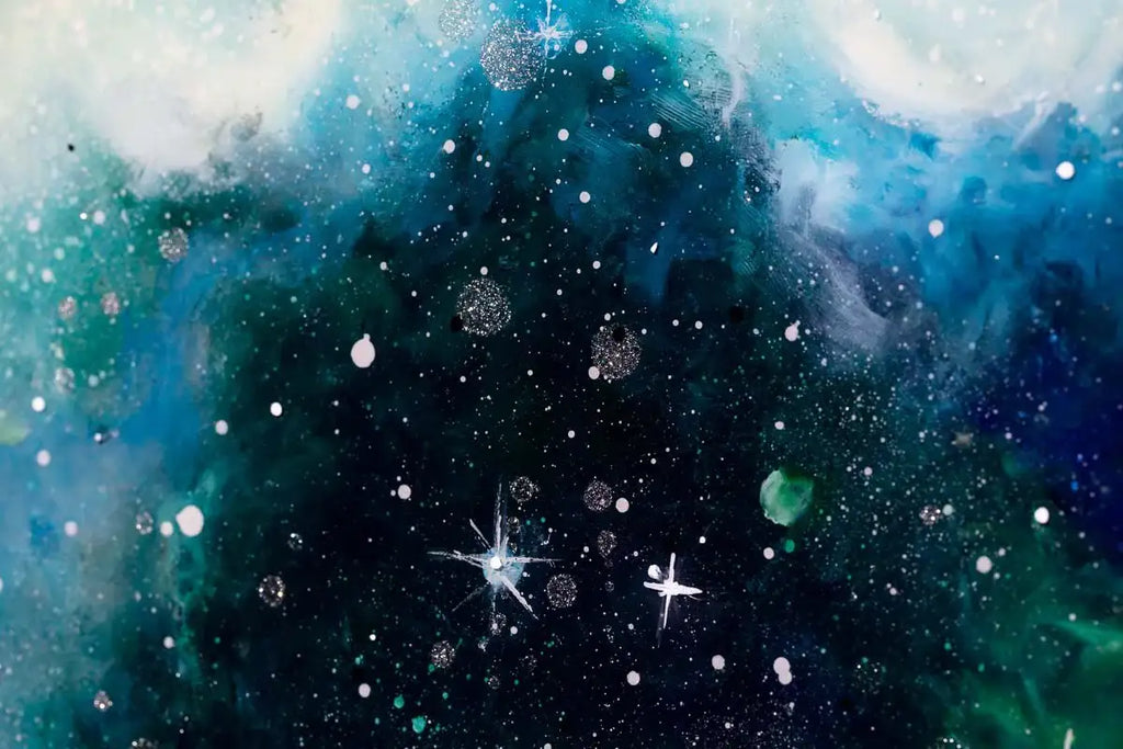 Interstellar - Original - SOLD by artist Becky Smith - Wyecliffe Galleries