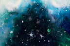Interstellar - Original - SOLD by artist Becky Smith - Wyecliffe Galleries