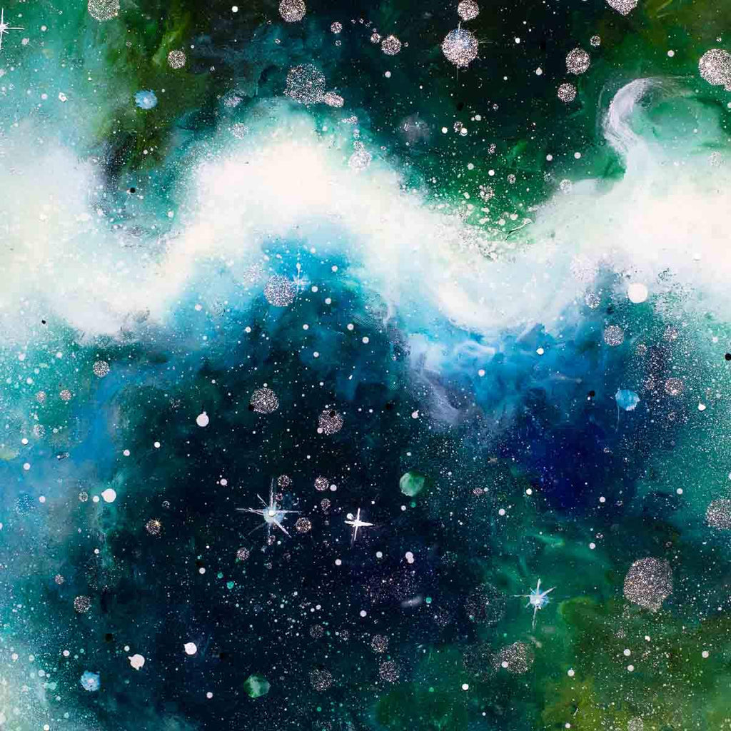 Interstellar - Original - SOLD by artist Becky Smith - Wyecliffe Galleries