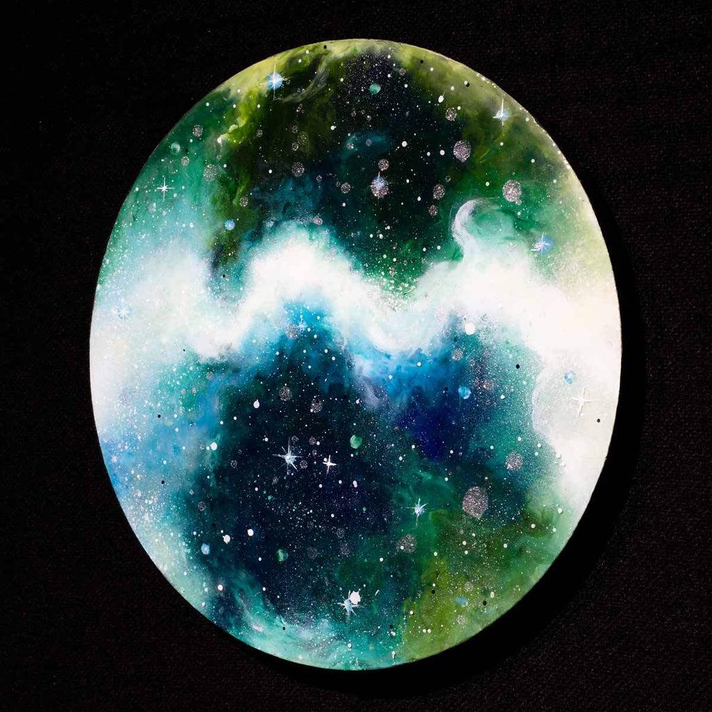 Interstellar - Original - SOLD by artist Becky Smith - Wyecliffe Galleries