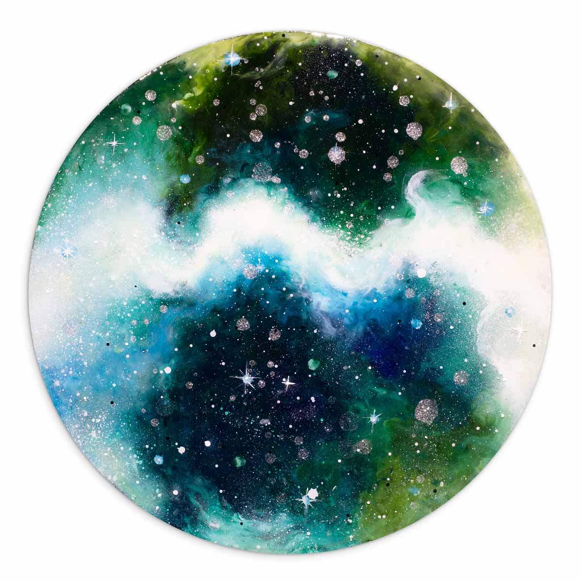 Interstellar - Original - SOLD by artist Becky Smith - Wyecliffe Galleries