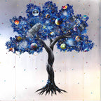 Interstellar Space - Original - SOLD by artist Becky Smith - Wyecliffe Galleries