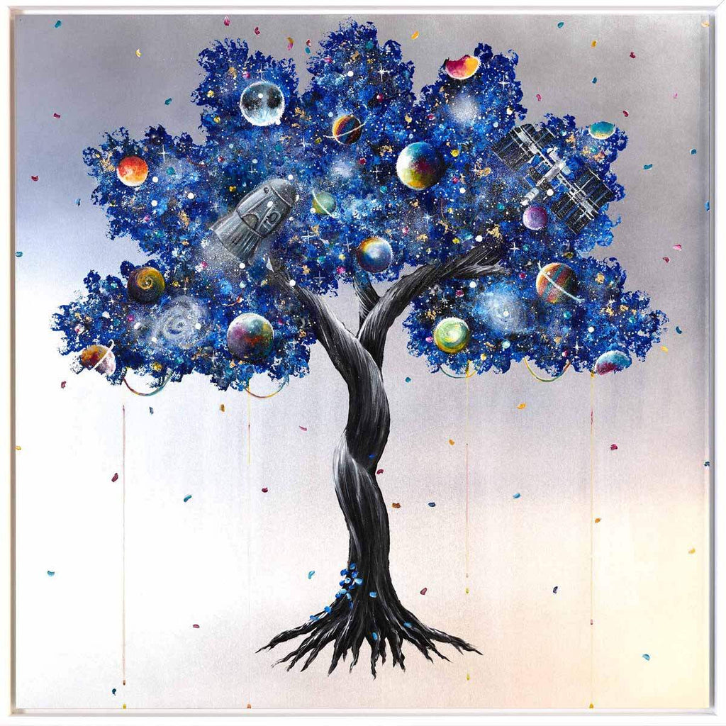 Interstellar Space - Original - SOLD by artist Becky Smith - Wyecliffe Galleries