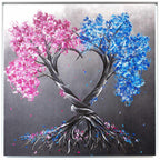 Intertwined Love - Original - SOLD by artist Becky Smith - Wyecliffe Galleries