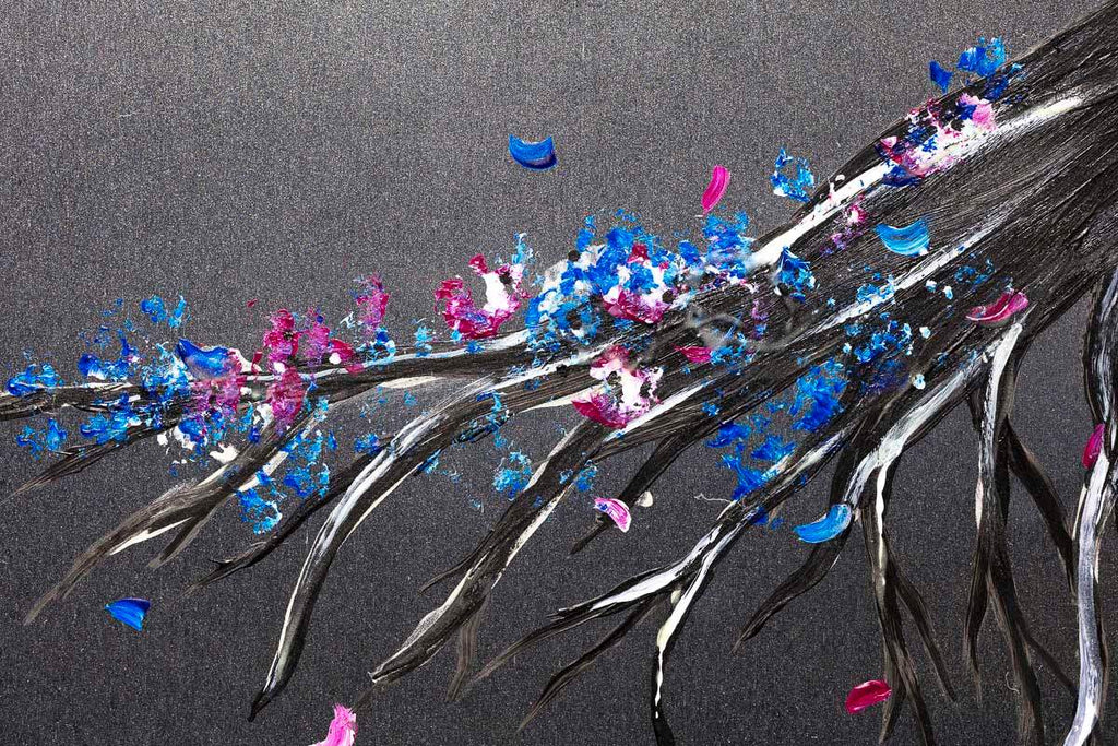 Intertwined Love - Original - SOLD by artist Becky Smith - Wyecliffe Galleries