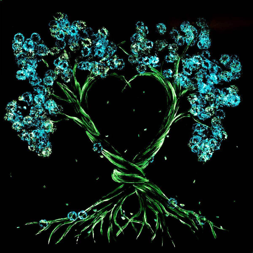 Intertwined Love - Original - SOLD by artist Becky Smith - Wyecliffe Galleries