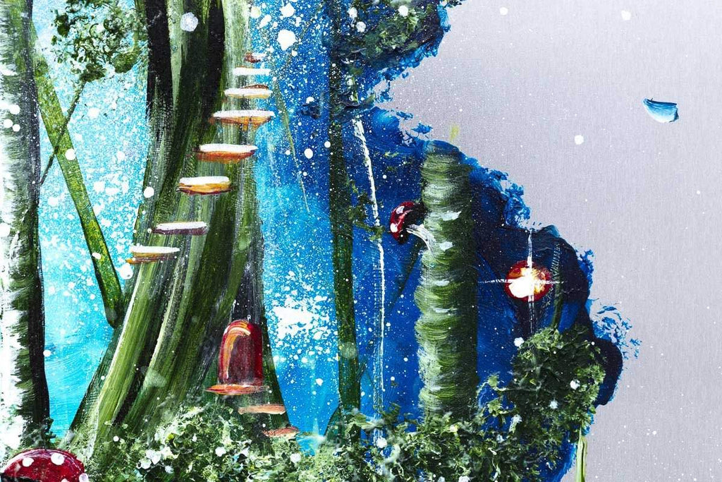 Into the Magic Forest - Original by artist Becky Smith - Wyecliffe Galleries