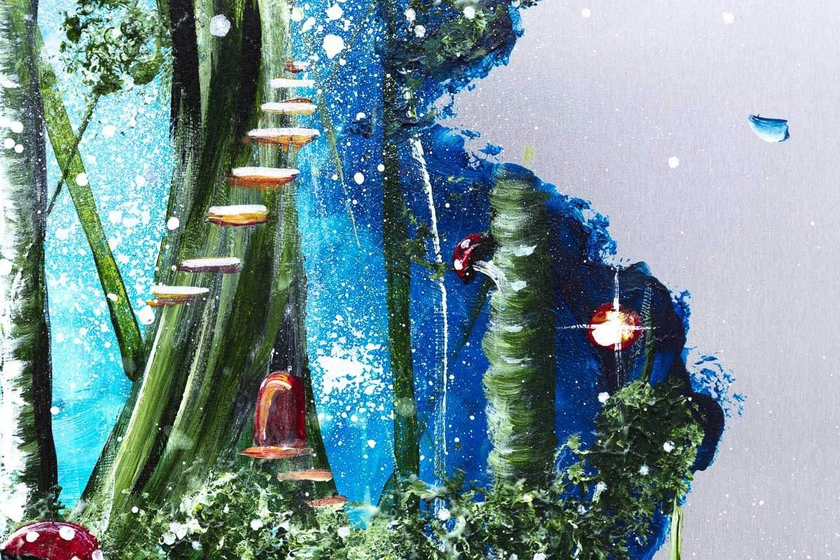 Into the Magic Forest - Original by artist Becky Smith - Wyecliffe Galleries