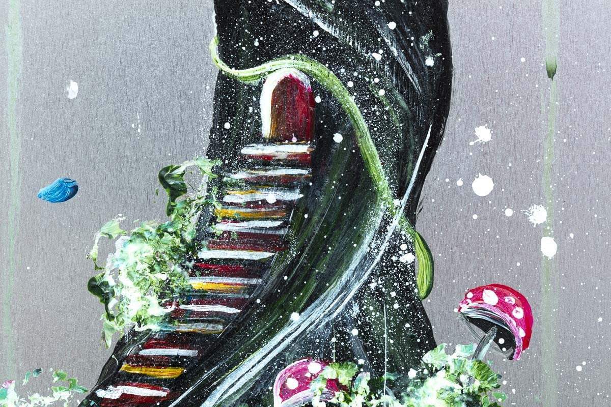 Into the Magic Forest - Original by artist Becky Smith - Wyecliffe Galleries