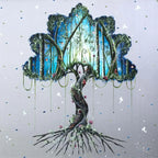 Into the Magic Forest - Original by artist Becky Smith - Wyecliffe Galleries