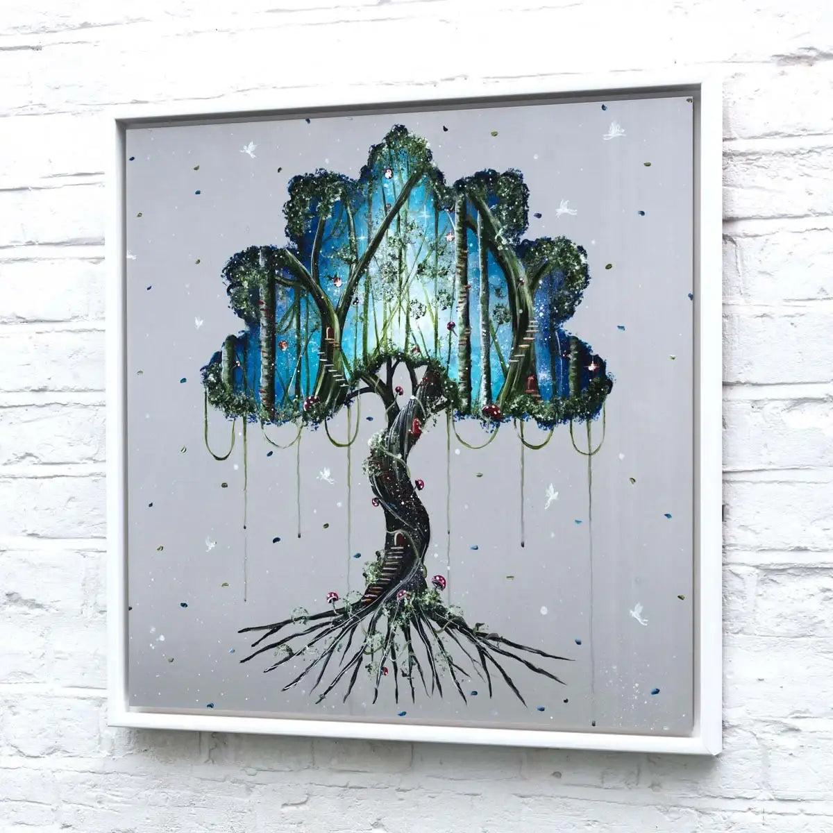 Into the Magic Forest - Original by artist Becky Smith - Wyecliffe Galleries