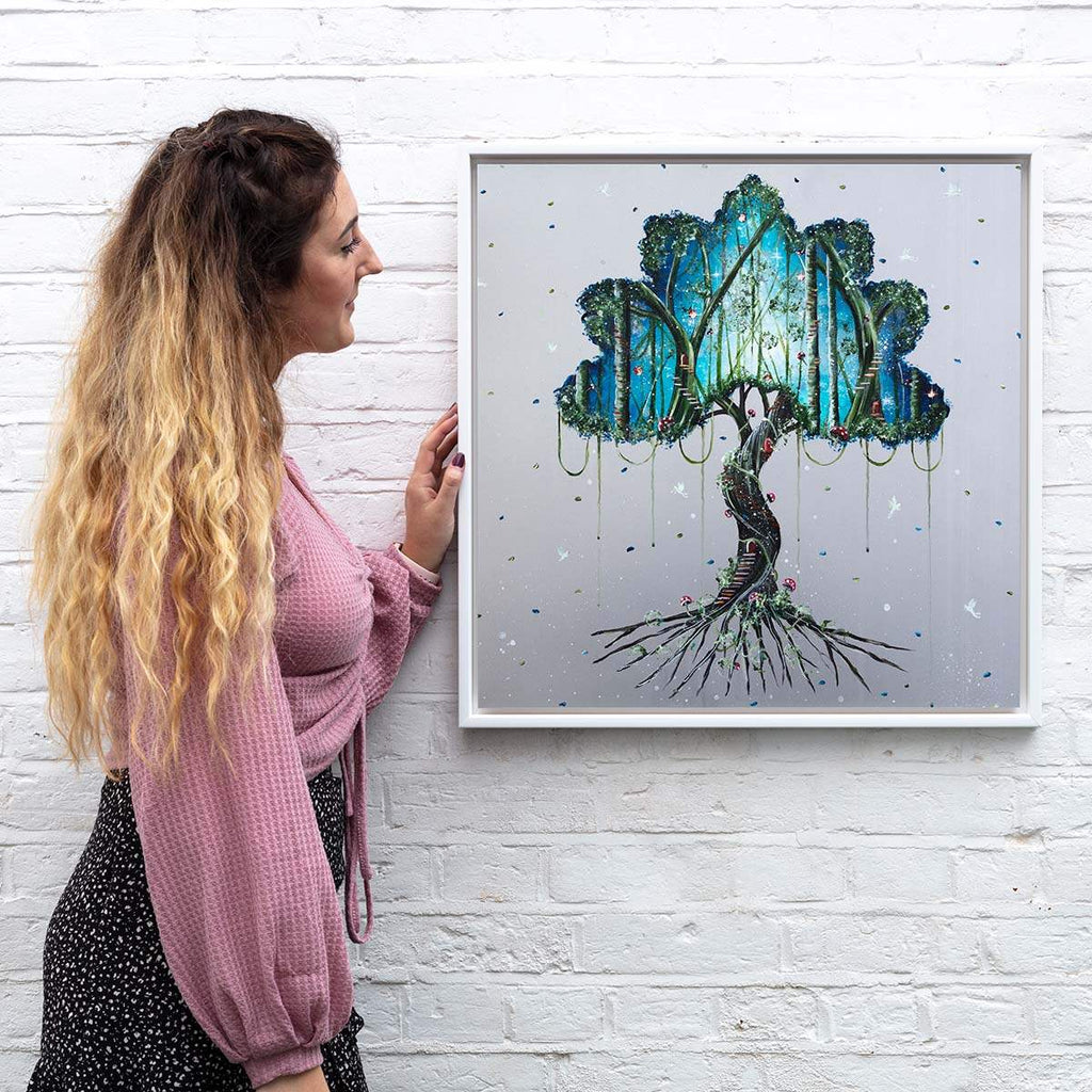 Into the Magic Forest - Original by artist Becky Smith - Wyecliffe Galleries