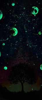 Into The Night Sky - Original - SOLD by artist Becky Smith - Wyecliffe Galleries