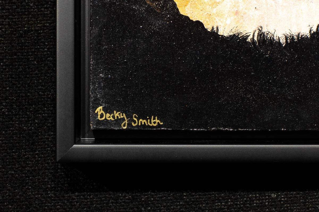 Into The Night Sky - Original - SOLD by artist Becky Smith - Wyecliffe Galleries