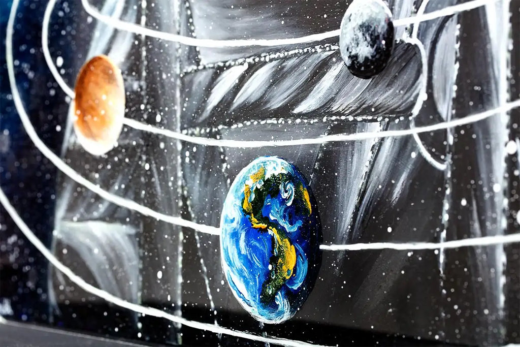 Journey to the Centre of the Galaxy - Original - SOLD by artist Becky Smith - Wyecliffe Galleries