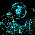 Journey to the Centre of the Galaxy - Original - SOLD by artist Becky Smith - Wyecliffe Galleries