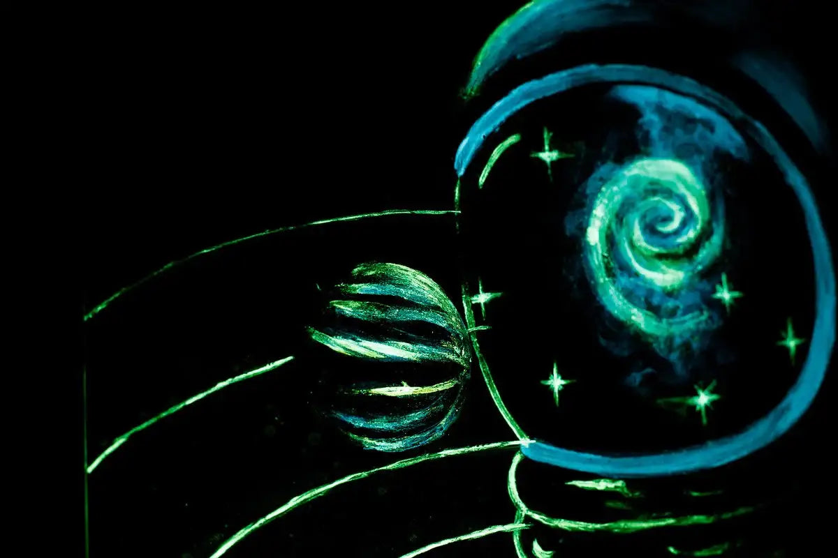 Journey to the Centre of the Galaxy - Original - SOLD by artist Becky Smith - Wyecliffe Galleries