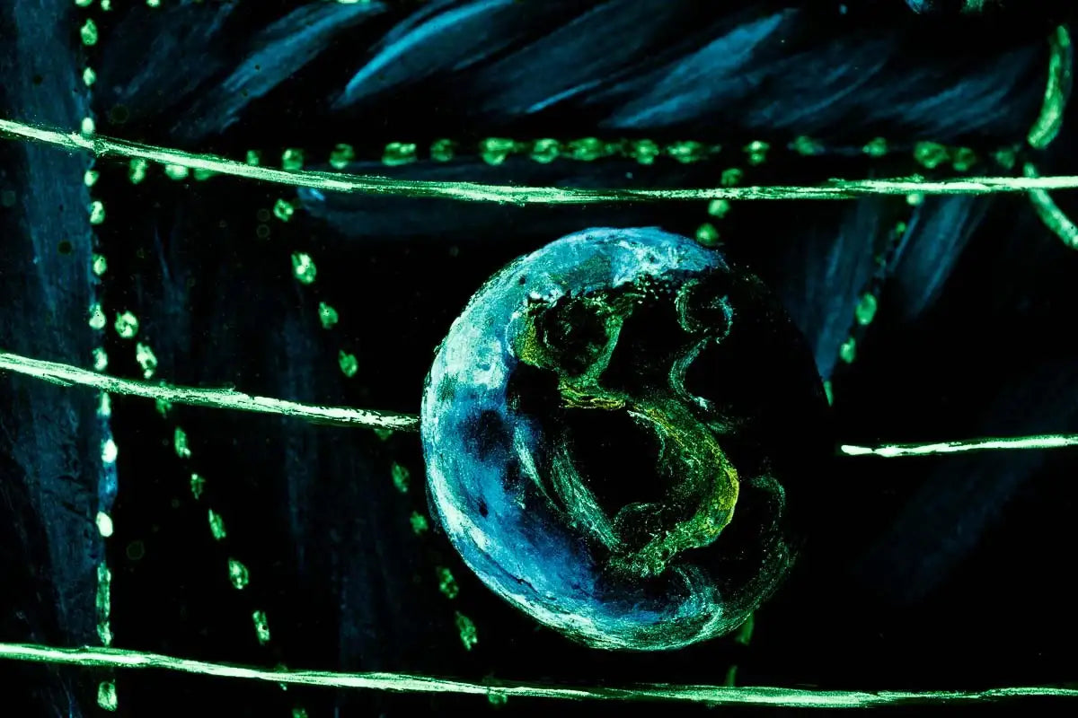 Journey to the Centre of the Galaxy - Original - SOLD by artist Becky Smith - Wyecliffe Galleries