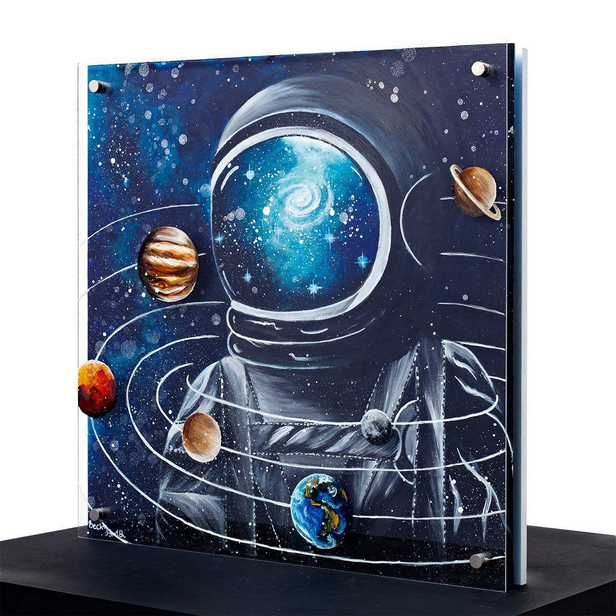 Journey to the Centre of the Galaxy - Original - SOLD by artist Becky Smith - Wyecliffe Galleries