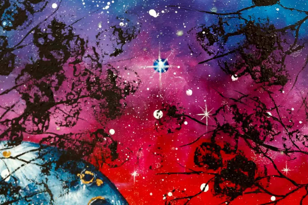 Jump For the Moon - Original - SOLD by artist Becky Smith - Wyecliffe Galleries