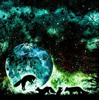 Jump For the Moon - Original - SOLD by artist Becky Smith - Wyecliffe Galleries