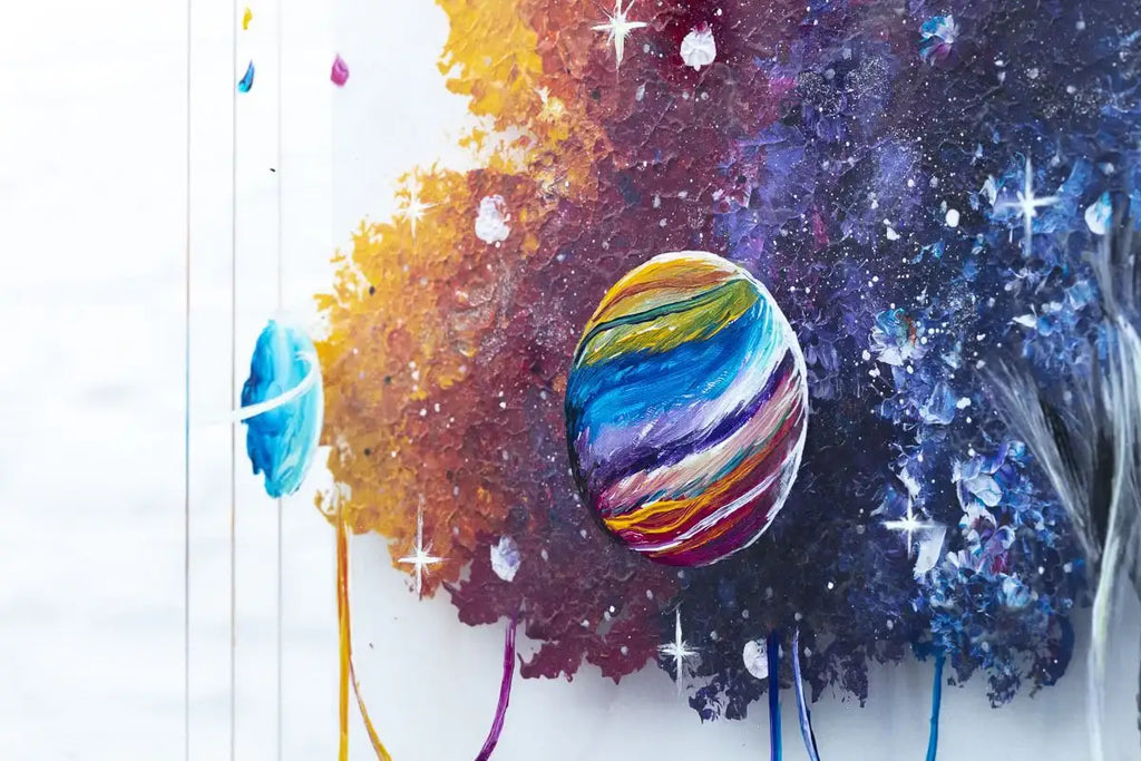 Kaleidoscopic - Original - SOLD by artist Becky Smith - Wyecliffe Galleries