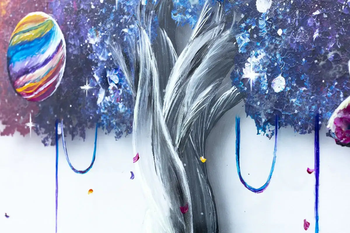 Kaleidoscopic - Original - SOLD by artist Becky Smith - Wyecliffe Galleries