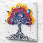 Kaleidoscopic - Original - SOLD by artist Becky Smith - Wyecliffe Galleries