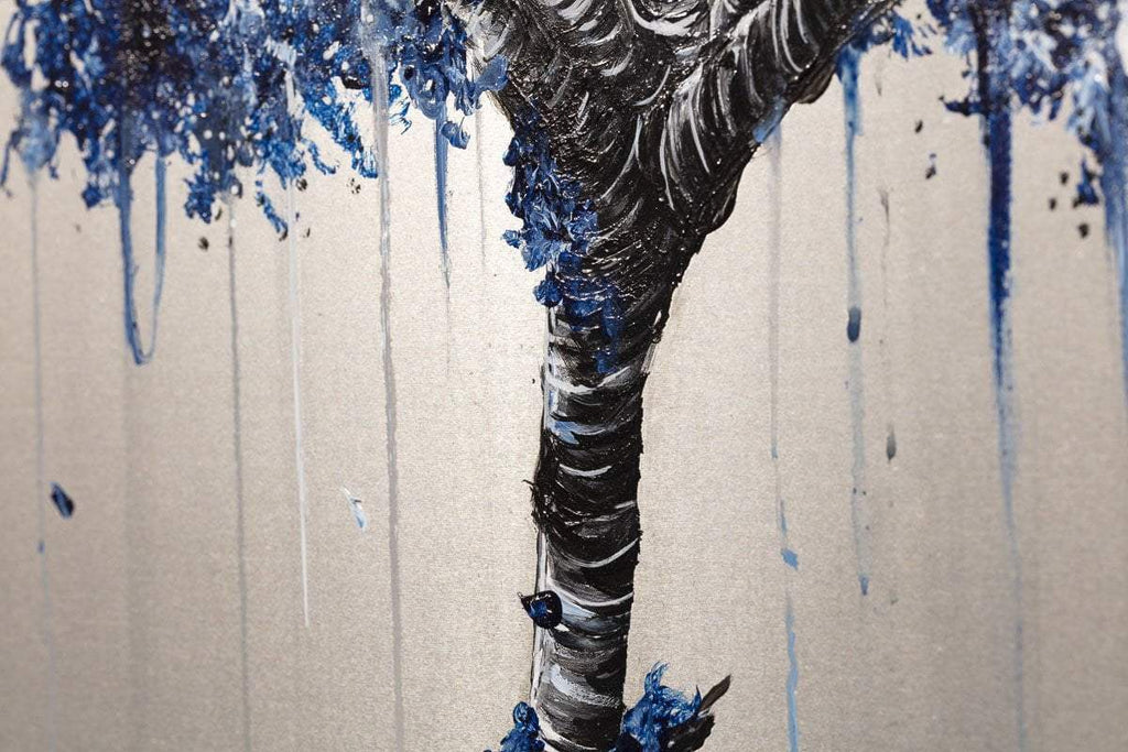 Lapis Lustre - Original - SOLD by artist Becky Smith - Wyecliffe Galleries